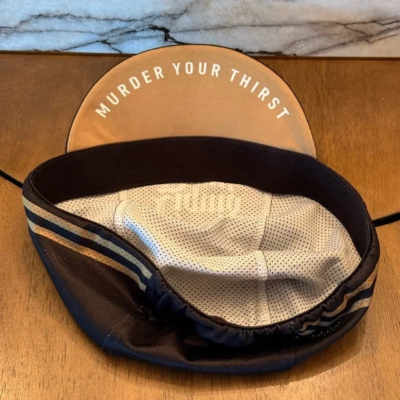 Liquid Death Black Cycling Cap - Picture 2 of 2